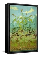 Sunflowers and Poppies-Paul Ranson-Framed Stretched Canvas