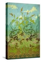 Sunflowers and Poppies-Paul Ranson-Stretched Canvas