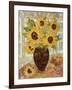 Sunflowers and Satsumas-Lorraine Platt-Framed Giclee Print