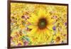 Sunflowers Are Beautiful-Ata Alishahi-Framed Giclee Print