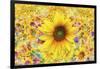 Sunflowers Are Beautiful-Ata Alishahi-Framed Giclee Print