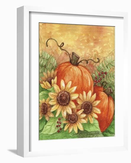 Sunflowers Autumn-Melinda Hipsher-Framed Giclee Print