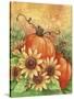 Sunflowers Autumn-Melinda Hipsher-Stretched Canvas