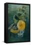 Sunflowers by Oda Krohg-Harald Oscar Sohlberg-Framed Stretched Canvas