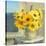 Sunflowers by the Sea Crop Light-Danhui Nai-Stretched Canvas