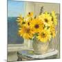 Sunflowers by the Sea Crop Light-Danhui Nai-Mounted Art Print