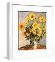 Sunflowers, c.1881-Claude Monet-Framed Art Print