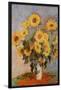 Sunflowers, c.1881-Claude Monet-Lamina Framed Poster