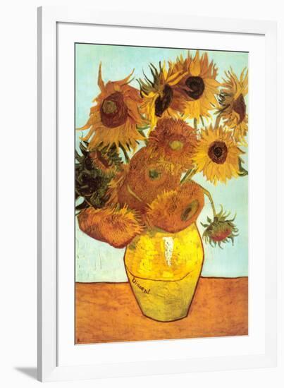 Sunflowers, c.1888-Vincent van Gogh-Framed Art Print