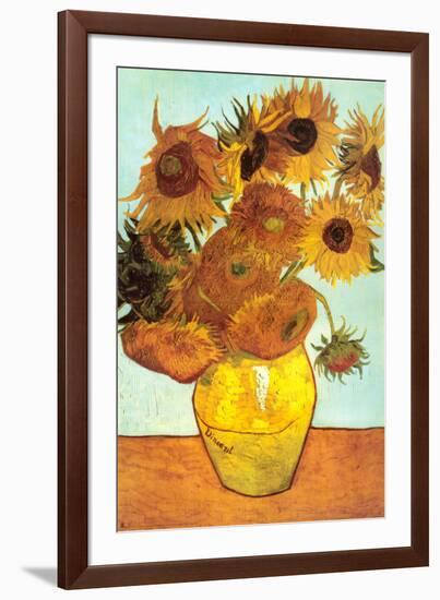 Sunflowers, c.1888-Vincent van Gogh-Framed Art Print