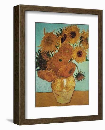 Sunflowers, c.1888-Vincent van Gogh-Framed Giclee Print