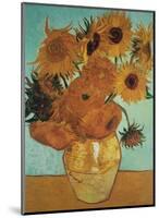Sunflowers, c.1888-Vincent van Gogh-Mounted Giclee Print