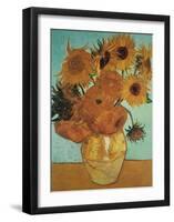 Sunflowers, c.1888-Vincent van Gogh-Framed Giclee Print