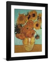 Sunflowers, c.1888-Vincent van Gogh-Framed Giclee Print