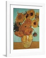 Sunflowers, c.1888-Vincent van Gogh-Framed Giclee Print