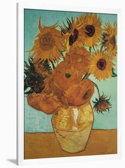 Sunflowers, c.1888-Vincent van Gogh-Framed Giclee Print
