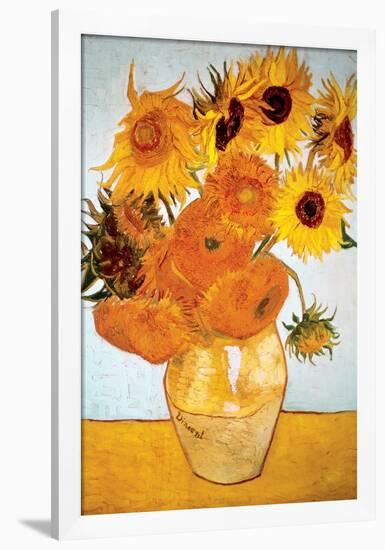 Sunflowers, c.1888-Vincent van Gogh-Framed Poster