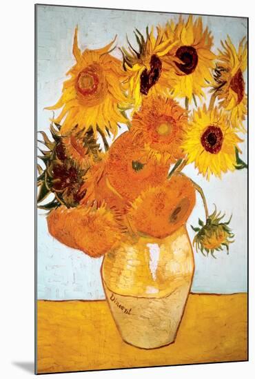 Sunflowers, c.1888-Vincent van Gogh-Mounted Poster