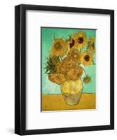 Sunflowers, c.1888-Vincent van Gogh-Framed Premium Giclee Print