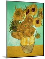 Sunflowers, c.1888-Vincent van Gogh-Mounted Premium Giclee Print