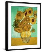 Sunflowers, c.1888-Vincent van Gogh-Framed Premium Giclee Print