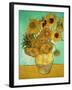 Sunflowers, c.1888-Vincent van Gogh-Framed Premium Giclee Print