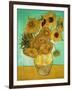 Sunflowers, c.1888-Vincent van Gogh-Framed Premium Giclee Print