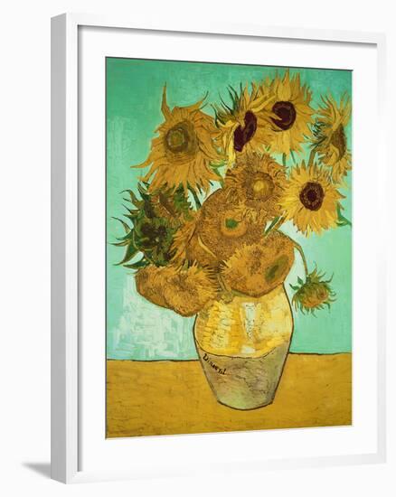 Sunflowers, c.1888-Vincent van Gogh-Framed Giclee Print