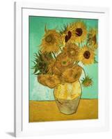 Sunflowers, c.1888-Vincent van Gogh-Framed Giclee Print