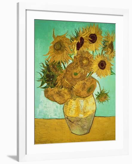 Sunflowers, c.1888-Vincent van Gogh-Framed Giclee Print