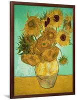 Sunflowers, c.1888-Vincent van Gogh-Framed Giclee Print