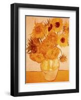 Sunflowers, c.1888-Vincent van Gogh-Framed Giclee Print