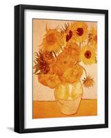 Sunflowers, c.1888-Vincent van Gogh-Framed Giclee Print