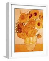 Sunflowers, c.1888-Vincent van Gogh-Framed Giclee Print