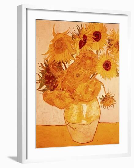 Sunflowers, c.1888-Vincent van Gogh-Framed Giclee Print