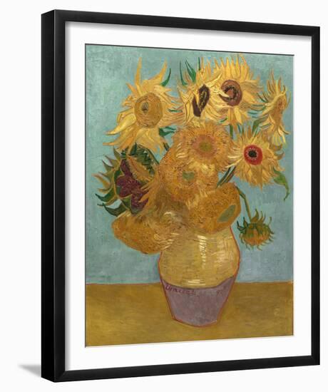 Sunflowers, c.1889-Vincent van Gogh-Framed Art Print