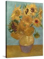 Sunflowers, c.1889-Vincent van Gogh-Stretched Canvas