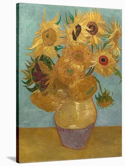 Sunflowers, c.1889-Vincent van Gogh-Stretched Canvas