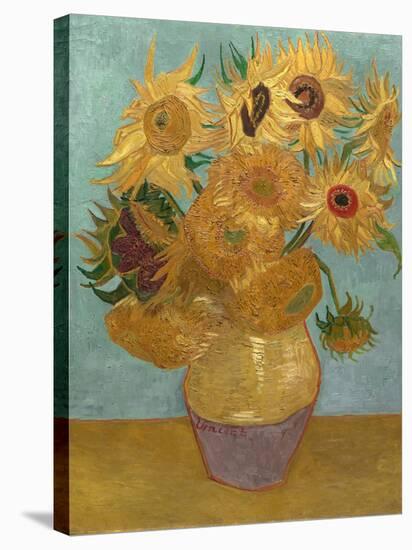 Sunflowers, c.1889-Vincent van Gogh-Stretched Canvas