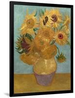 Sunflowers, c.1889-Vincent van Gogh-Framed Art Print