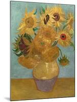 Sunflowers, c.1889-Vincent van Gogh-Mounted Art Print