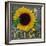 Sunflowers Chalkboard-Asmaa’ Murad-Framed Giclee Print