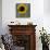 Sunflowers Chalkboard-Asmaa’ Murad-Mounted Giclee Print displayed on a wall