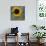 Sunflowers Chalkboard-Asmaa’ Murad-Mounted Giclee Print displayed on a wall