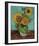 Sunflowers, First Version-Vincent van Gogh-Framed Art Print