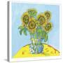 Sunflowers For Matisse-Lisa Katharina-Stretched Canvas