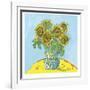 Sunflowers For Matisse-Lisa Katharina-Framed Giclee Print