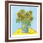 Sunflowers For Matisse-Lisa Katharina-Framed Giclee Print