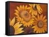 Sunflowers I-Vivien Rhyan-Framed Stretched Canvas