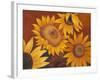 Sunflowers I-Vivien Rhyan-Framed Art Print